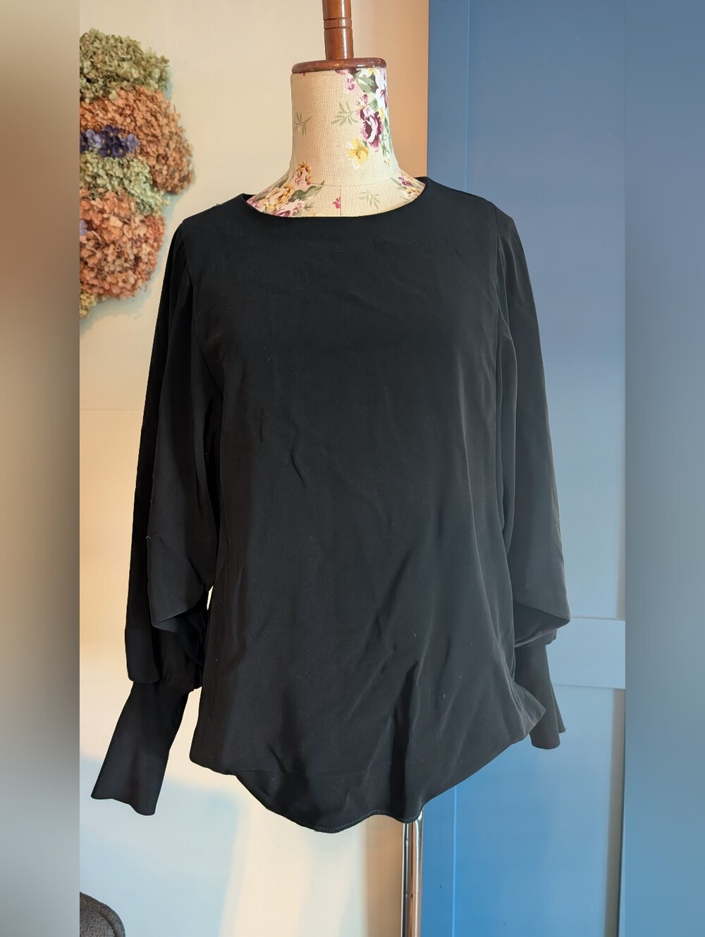 Inwear Copenhagen Black Women's Long-Sleeve Blouse